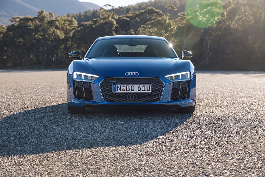 Audi, Autos, Vorderansicht, R8, V10 HD-Hintergrundbild