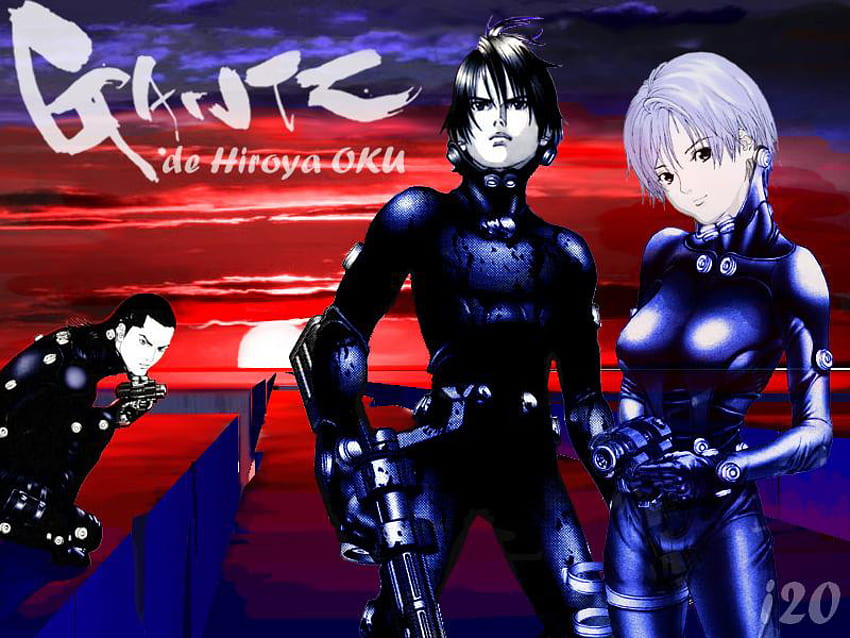 de Hiroya OKU, Kishimoto Kei, Kurono Kei, Katou Masaru, Gantz, Anime HD-Hintergrundbild