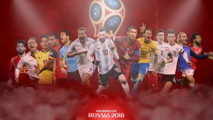 ワールドカップ 2018: 12 人の最高のサッカー選手, FIFA 高画質の壁紙