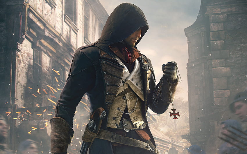Assassins Creed 3D , videojuegos ., 3D Assassin's Creed fondo de pantalla