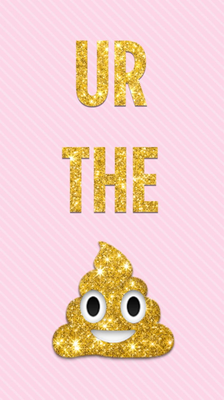 Let me cover your shit in glitter. I can make it Gold -Rihanna, Unicorn Poop HD phone wallpaper
