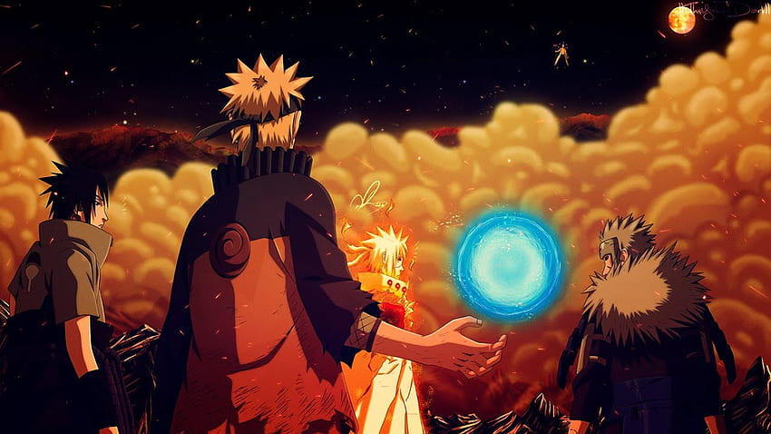 Tobirama se sorprendió cuando Naruto se asoció con la técnica Flying Thunder God, Naruto Shippuden EngDub, Minato Flying Raijin fondo de pantalla