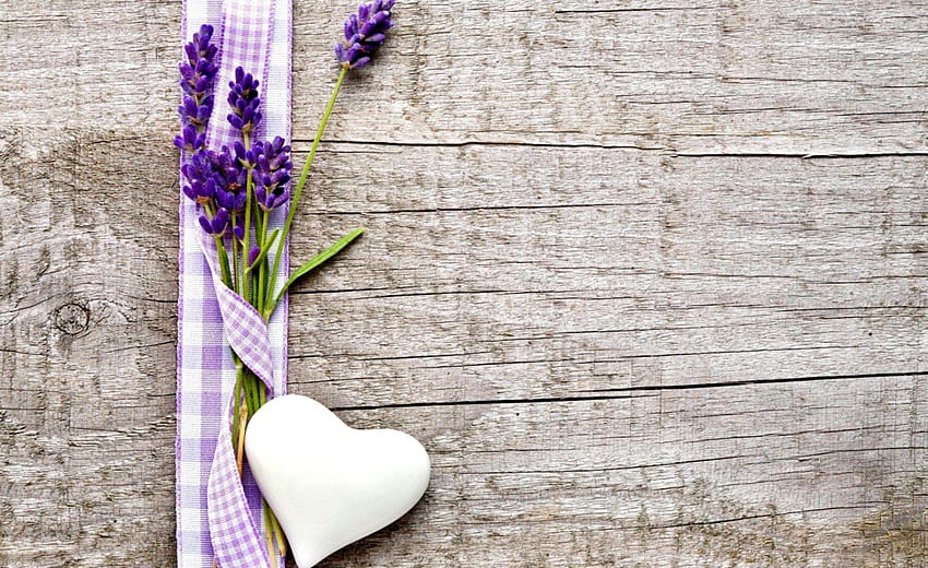 Suasana Bunga Keranjang Lavender Wallpaper HD