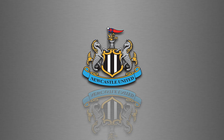 Sport, Fußball, Spiegelung, Logo, Logotype, Newcastle United HD-Hintergrundbild
