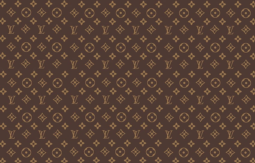 wall, patterns, brown, patterns, fon, louis vuitton, Louis Vuitton, LV for , section текстуры, Louis Vuitton Girl HD wallpaper