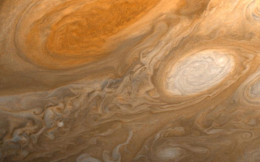 Space . Jupiter's Great Red Spot and White Ovals HD wallpaper