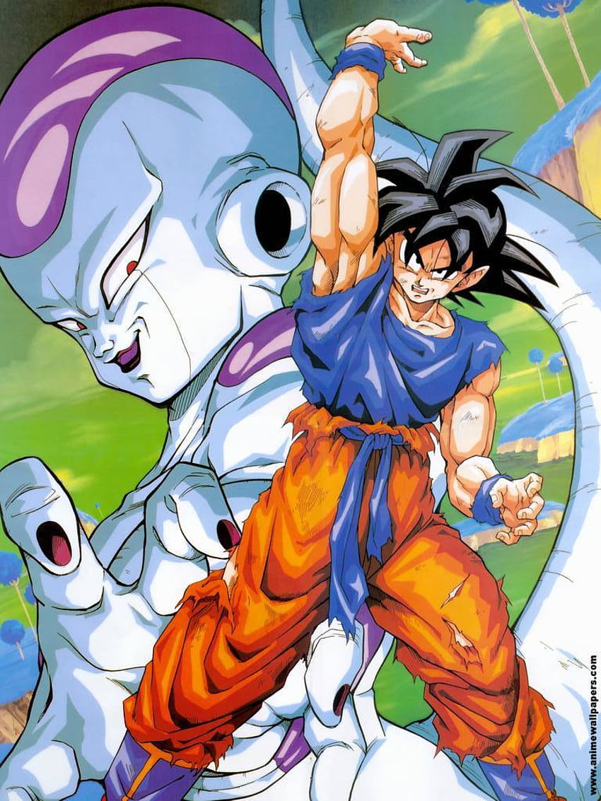 Dragon Ball Z Goku Eza-, Goku y Freezer fondo de pantalla del teléfono