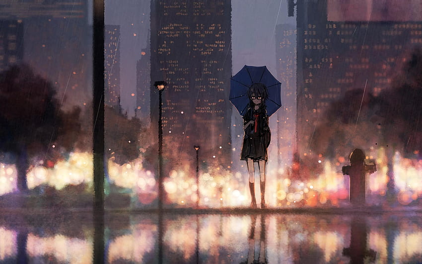 Anime Rain , Rainy Anime HD wallpaper | Pxfuel