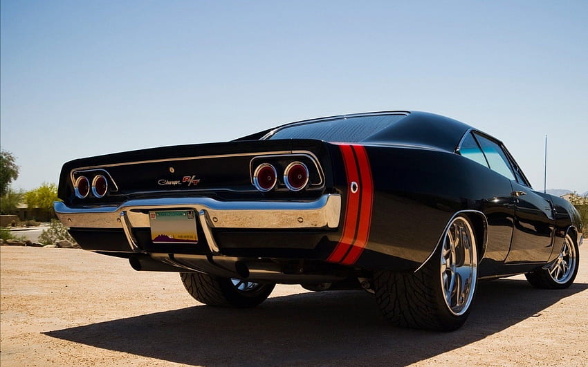 Old muscle cars Dodge Dodge Charger Dodge Charger RT vintage car, Super Fast Cool Cars HD wallpaper