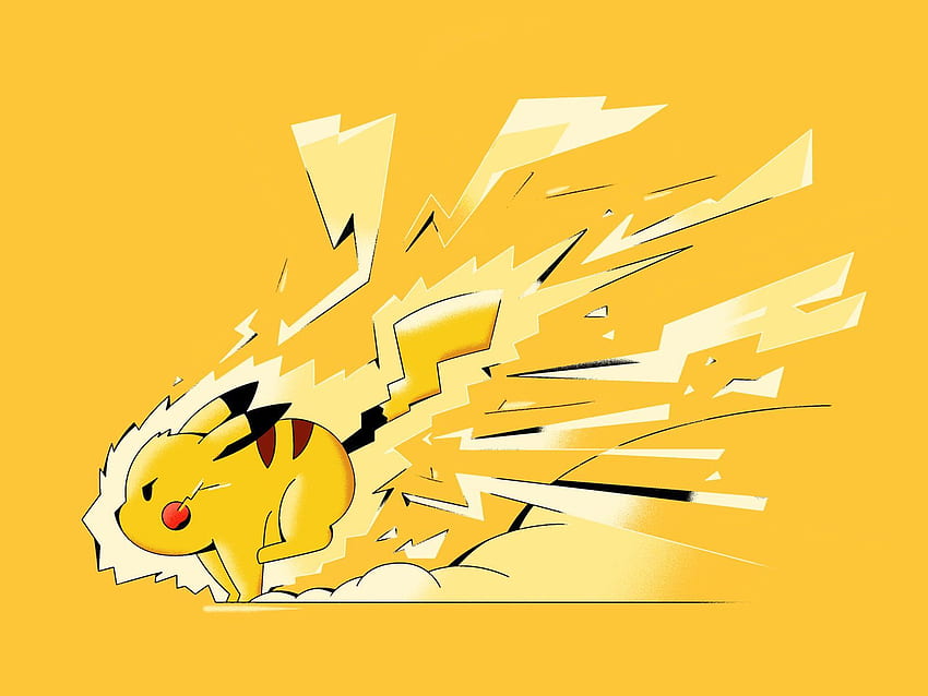 Lightning pokemon ideas. pokemon, lightning, pikachu art, Pikachu Thunderbolt HD wallpaper