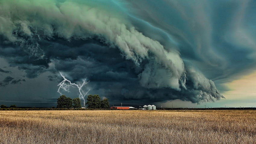 Cuaca Buruk, Tornado Oklahoma Wallpaper HD