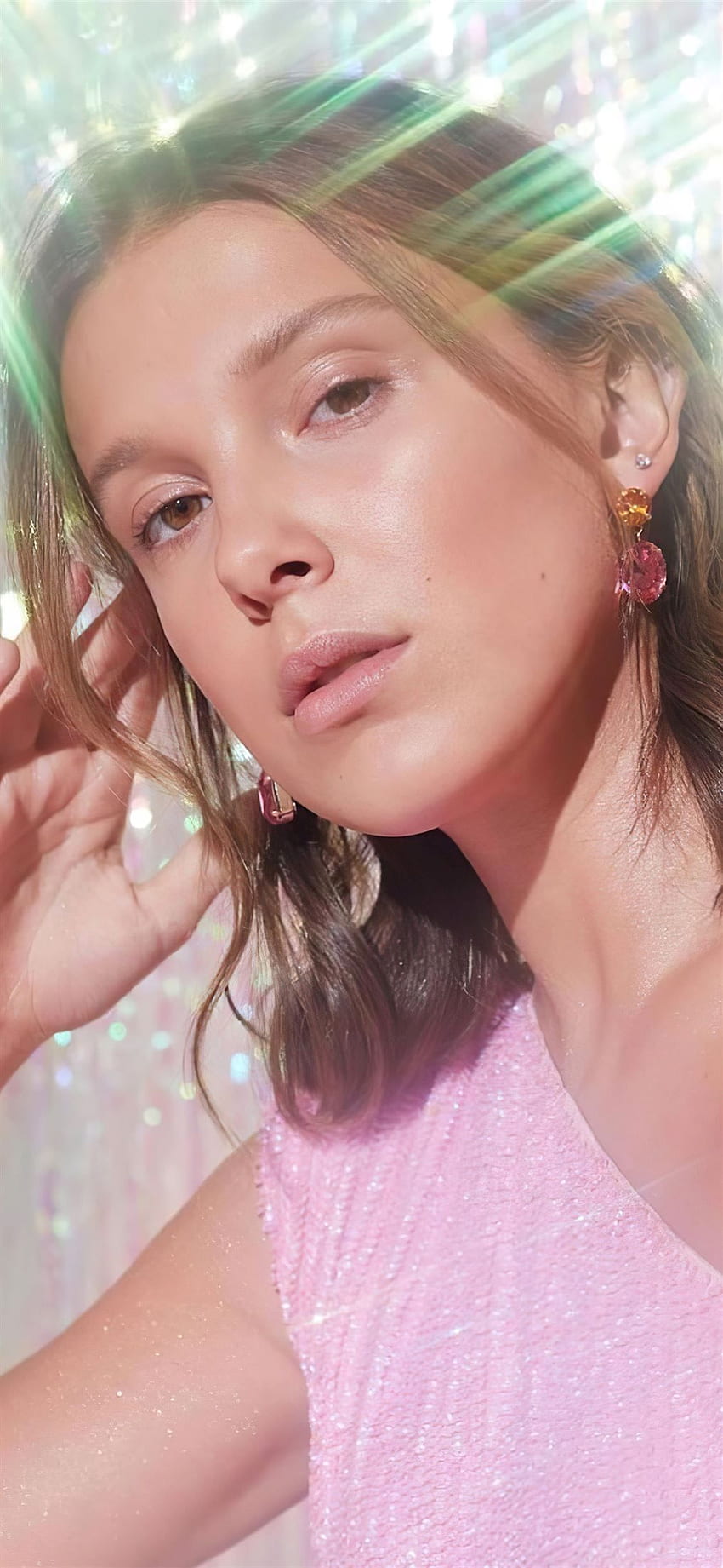 millie bobby brown florence by mills highlight you iPhone HD phone wallpaper