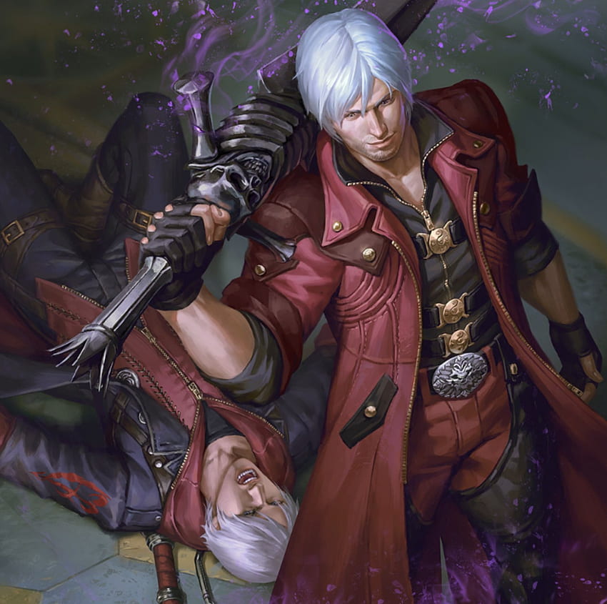 Devil May Cry 4 wallpaper - Nero and Dante : r/DevilMayCry