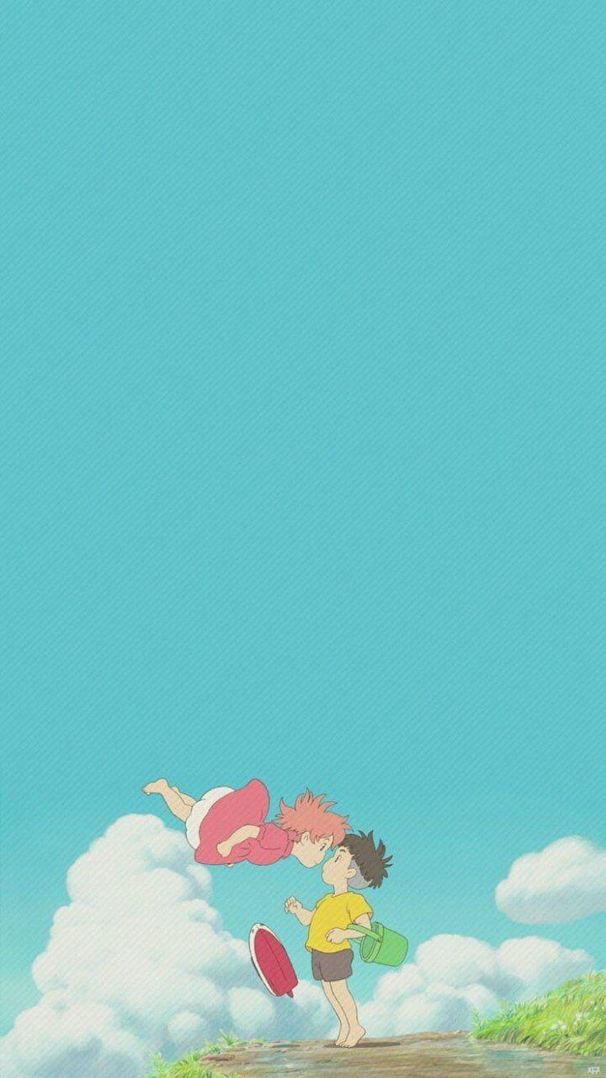 Ponyo auf der Klippe, Ponyo-Ästhetik HD-Handy-Hintergrundbild