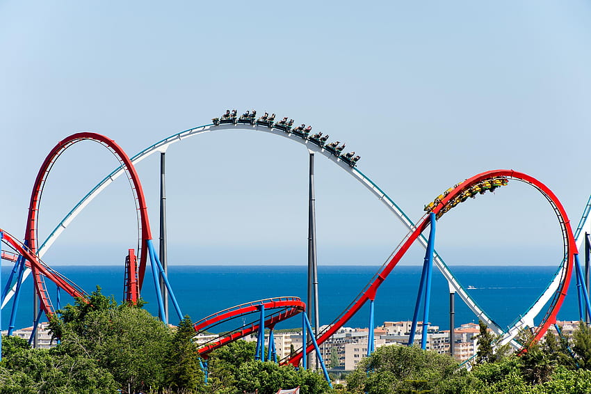 Roller Coaster, Amusement Park, Fun, Enjoyment, Ride HD wallpaper