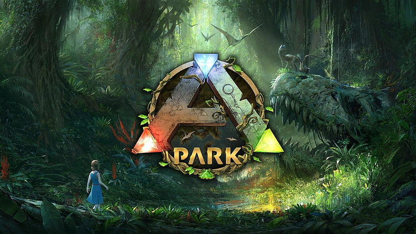 ARK: Survival Evolved , Ark Survival Evolved Logo papel de parede HD