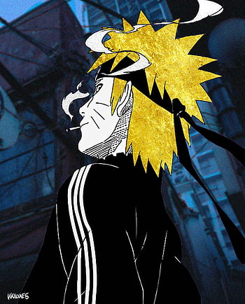 Cien años Egomanía Cobertizo Naruto Smoke, Anime Adidas HD phone wallpaper | Pxfuel
