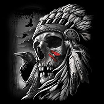 American indian skull HD wallpapers | Pxfuel