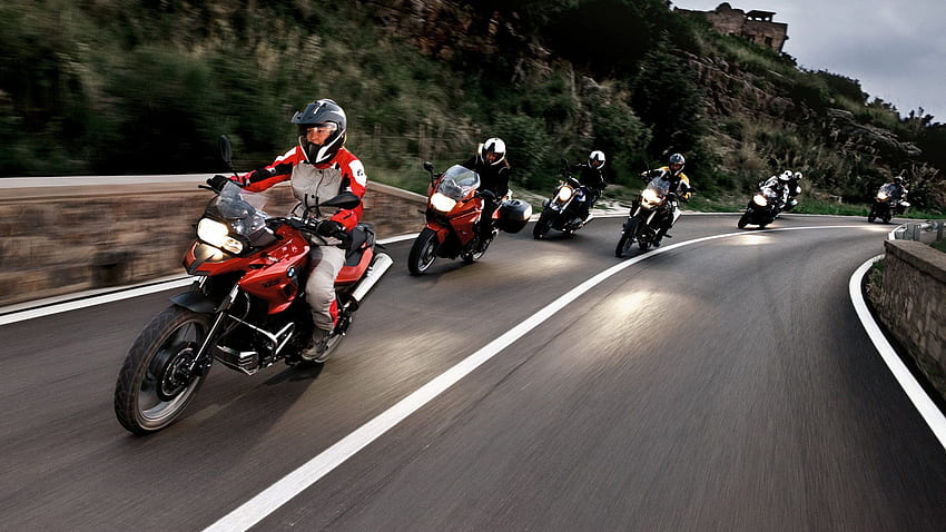 BMW F700 e F800 serão montados localmente, motocicleta de turismo papel de parede HD