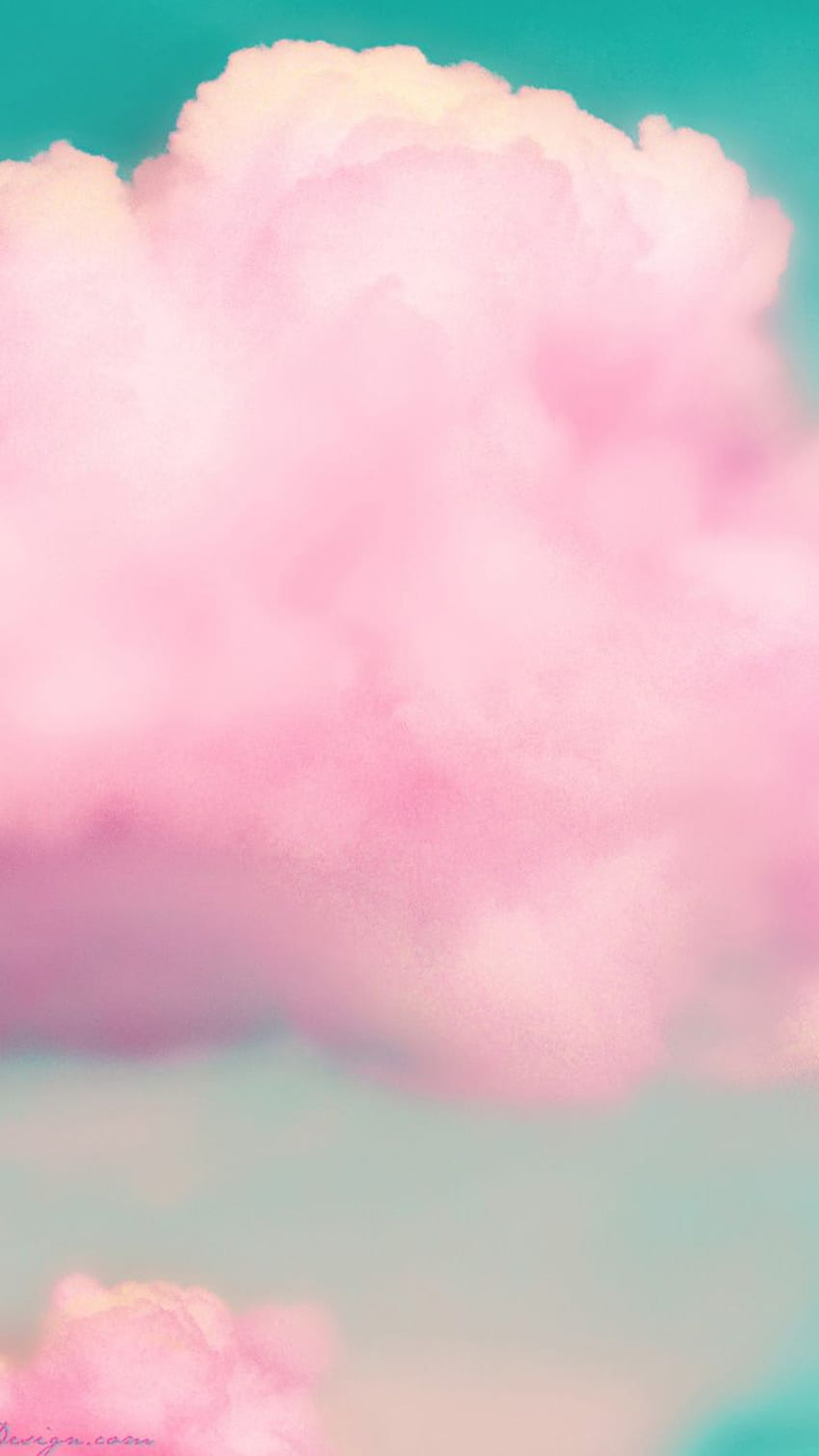 iPhone . Cotton candy, Pink, Petal, Sky, Cloud, Colorfulness HD phone wallpaper