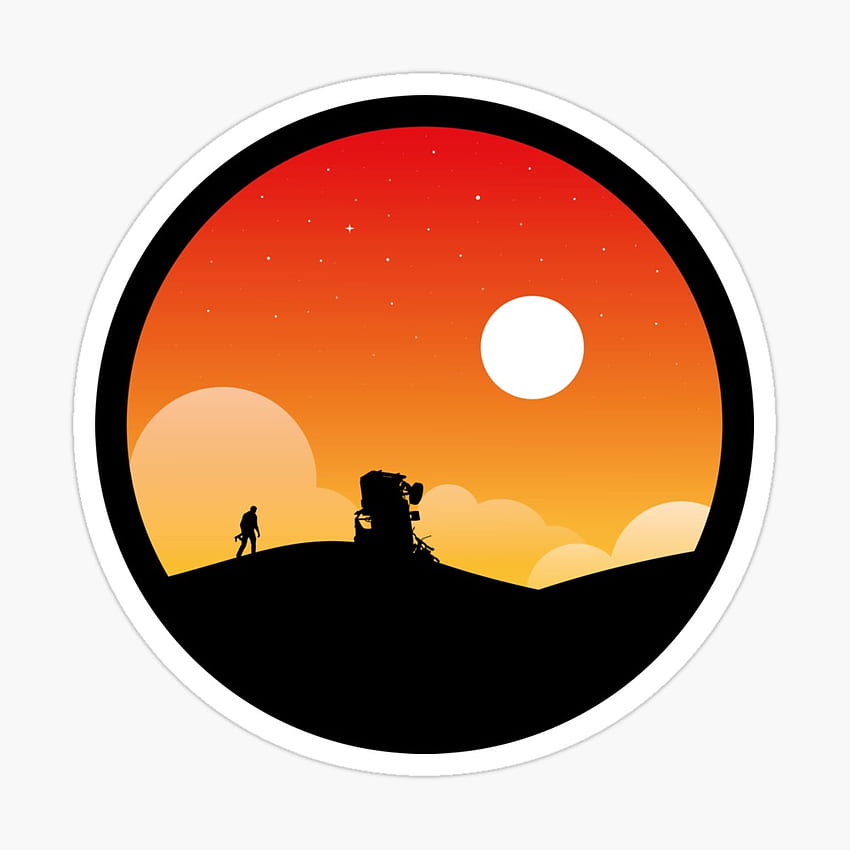 Uncharted 3 Sticker, Uncharted Minimalist HD phone wallpaper