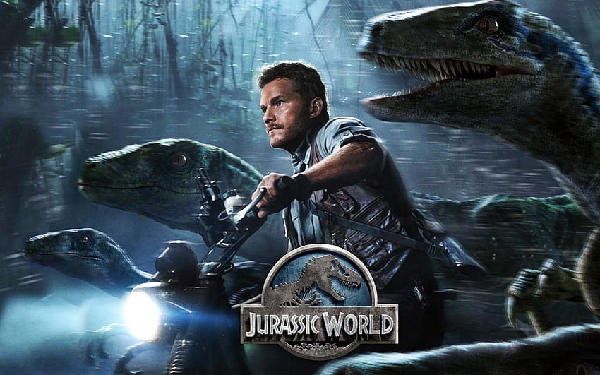 Dunia Jurassic, Dunia Jurassic Chris Pratt Wallpaper HD