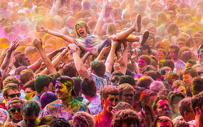 A Colourful stay in Goa : Holi & Shigmo Festivals in Goa, India Holi HD wallpaper