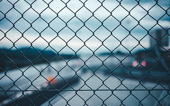 chain link fence background