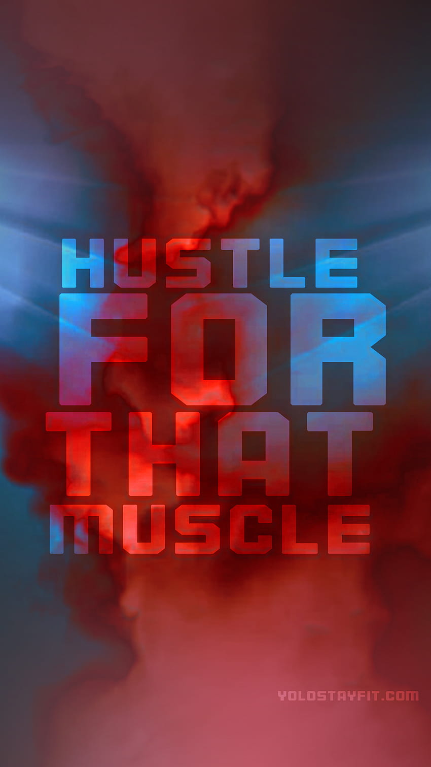 hustle for that muscle fitness quote - yolo stay fit, Beast Gym HD phone wallpaper