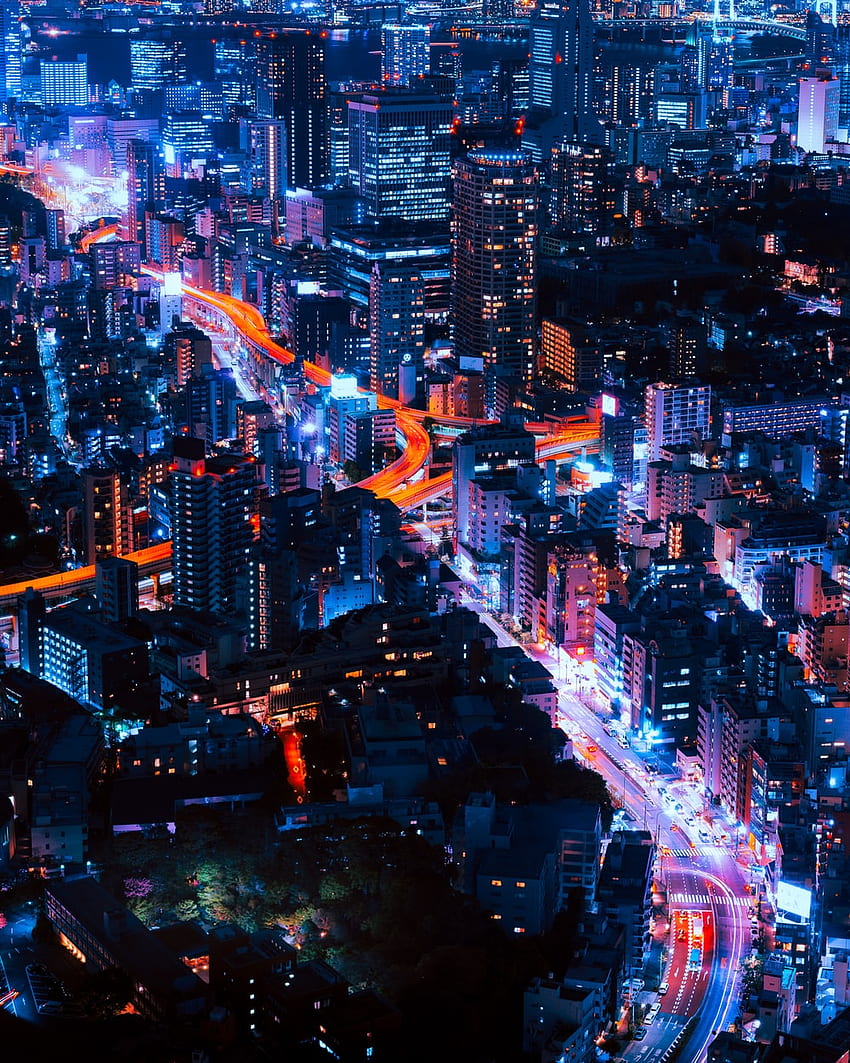 Tokyo [Scenic Travel ]. On Unsplash, Tokyo Night Skyline HD phone wallpaper