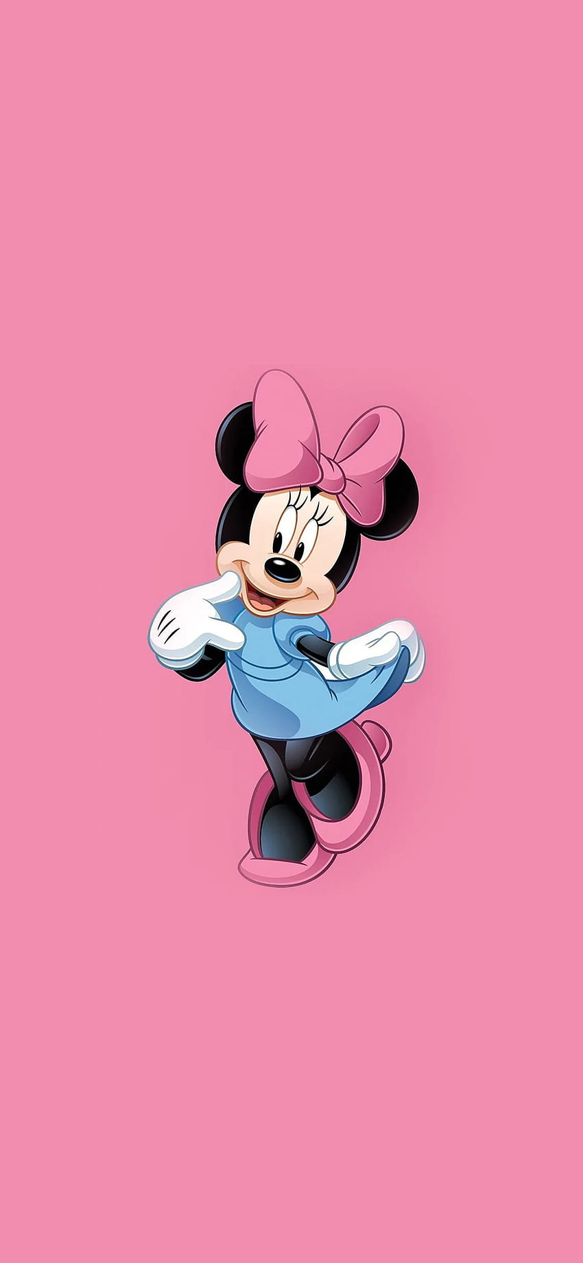 iPhone X. logo di minnie mouse, orecchie di Topolino Sfondo del telefono HD