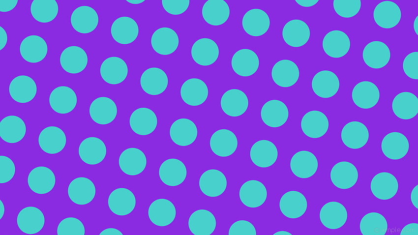 dots spots blue purple polka blue violet medium turquoise HD wallpaper