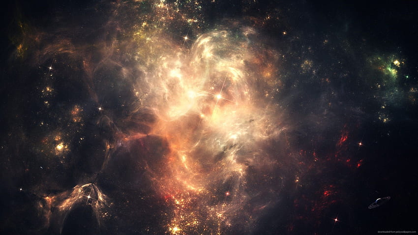 Bright Galaxy, Bright Universe HD wallpaper