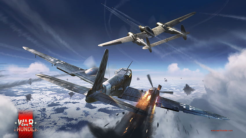 War Thunder and Background HD wallpaper
