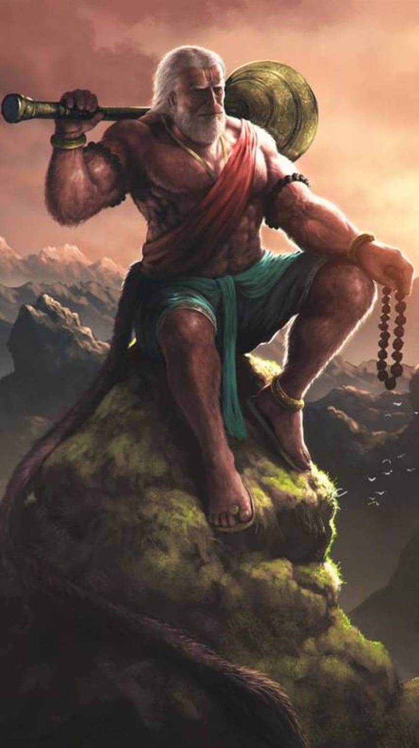 Hanuman Ji Art HD phone wallpaper