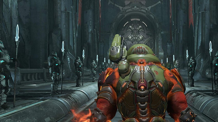 Doom Eternal: En İyi Paskalya Yumurtaları ve Referansları, Müthiş Doom Slayer HD duvar kağıdı