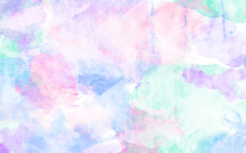 Arc-en-ciel pastel - Fond pastel mignon, esthétique pastel Fond d'écran HD