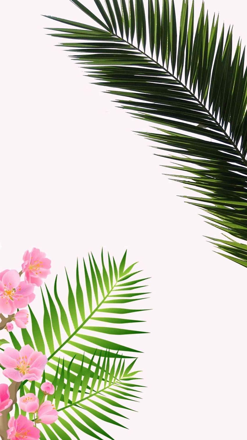 Simple Tropical Leaves Background Abstract Backdrop With Overlaying Palm  Leaves of Blue and Pink Color Summer Wallpaper Vector 9262611 Vector Art  at Vecteezy