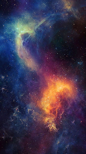 Space, Galaxy, Vertical, Portrait display / and Mobile Backgrounds ...