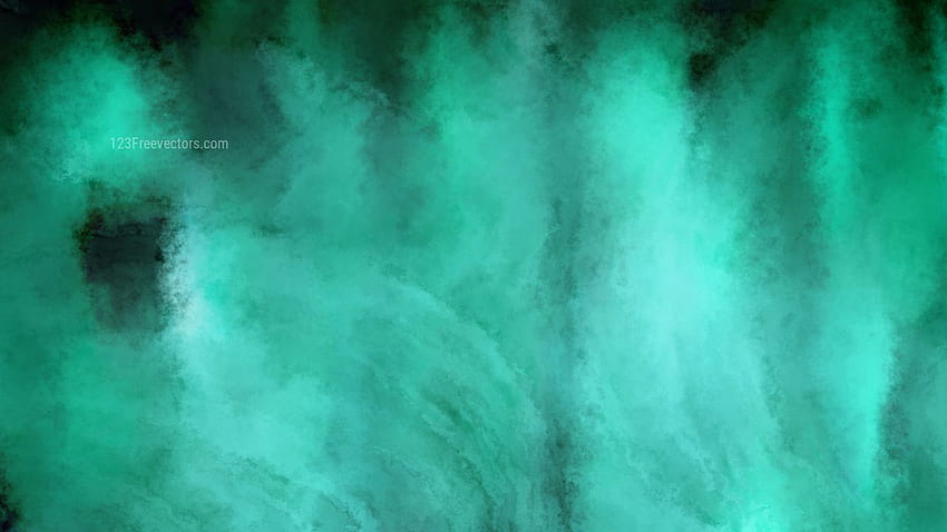 Mintgrüner Aquarellhintergrund, Mintgrünes Aquarell HD-Hintergrundbild