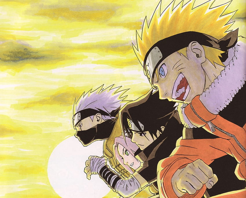Naruto , Naruto Running HD wallpaper