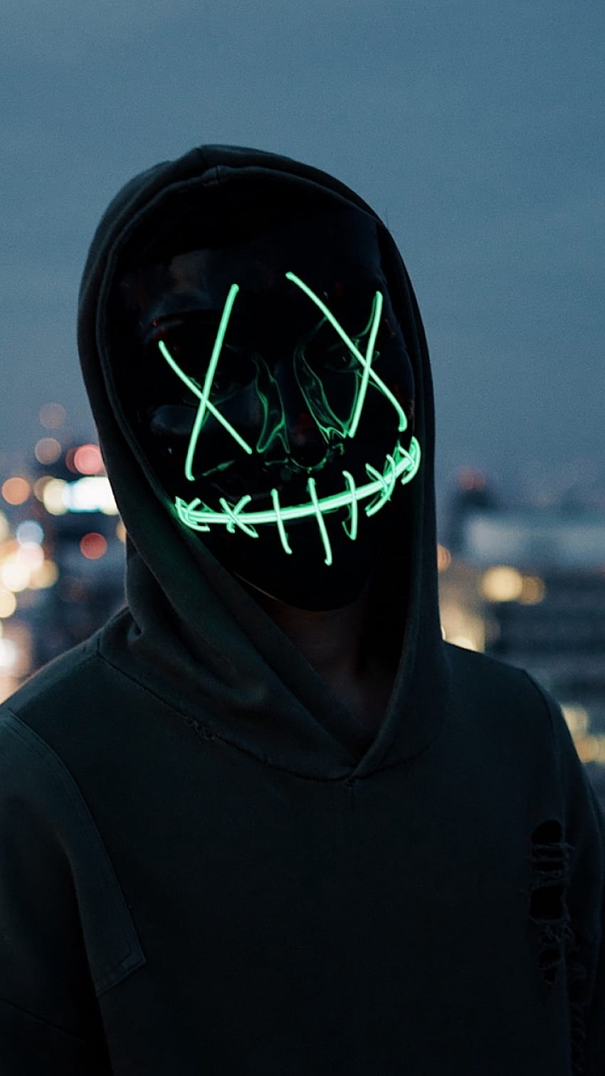 Silhouette wearing scary mask iPhone 6 / 6S - HD phone wallpaper | Pxfuel