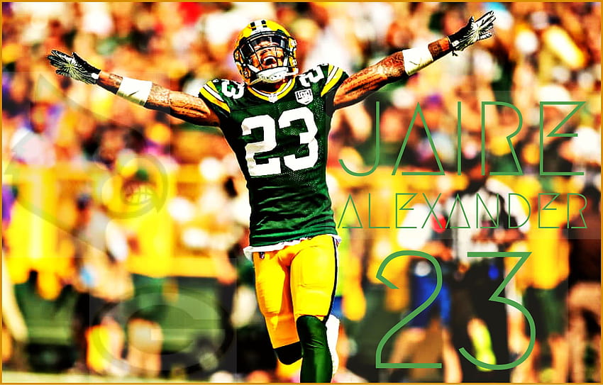 Jaire Alexander I made. It's my first, so I hope you like it : GreenBayPackers HD wallpaper