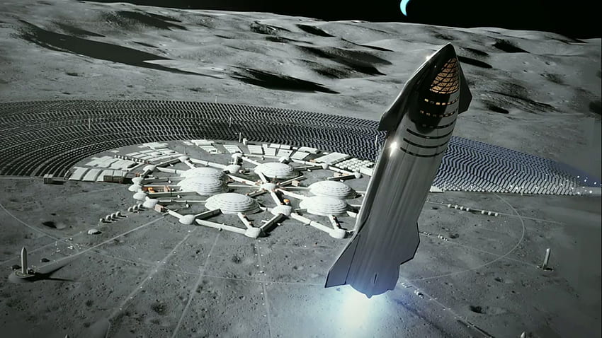 Starship SpaceX dapat membantu membersihkan sampah luar angkasa, Starship Planet Wallpaper HD