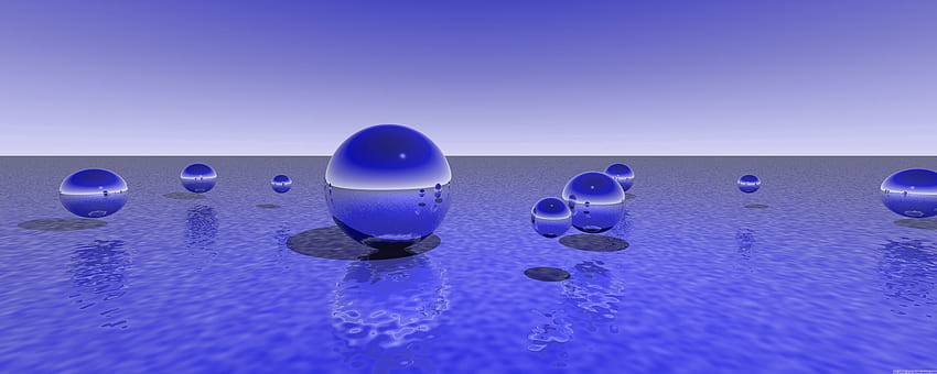 Sphere, 3D, Smooth, Space, Balls HD wallpaper