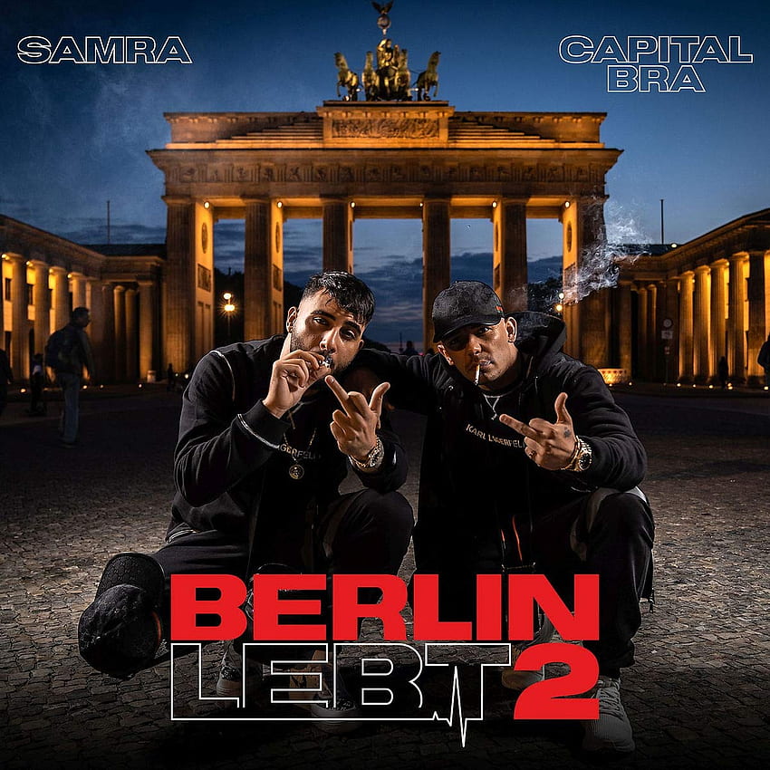 Capital Bra & Samra - Berlin Lebt 2 Music HD тапет за телефон