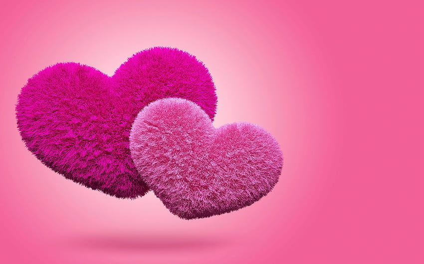 Heart , Cute Pink Neon Hearts HD wallpaper