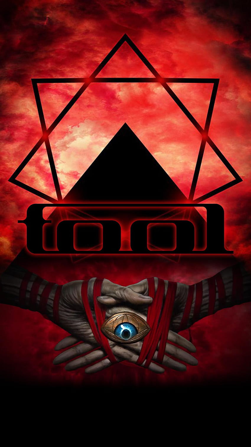 Tool Fear Innoculum Poster - - - Накрайник, Tool Eye HD тапет за телефон