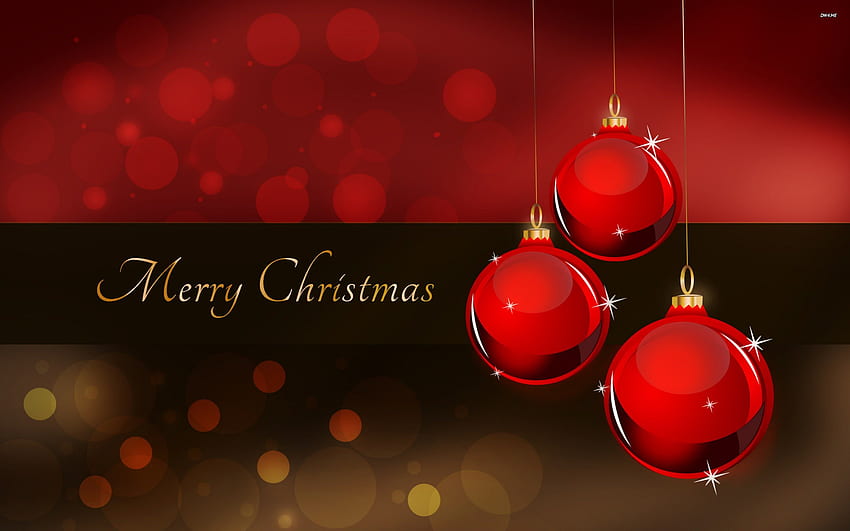 Rote Weihnachtskugeln, rote Kugeln, Sterne, Kreis, glücklich, entzückend, verschwommene Blasen, süß, fröhliche Weihnachten, Vektoren, Glühbirne, andere, Denkanstöße, Dekoration, hübsch, schön, bunt, Winterferien, süß, digitale Kunst, Weihnachten , schneeflocke, urlaub, abstrakt, funkeln, weihnachtsbaum, winterzeit, gruß, ornamente, schön, feier, familie, rot, weihnachten HD-Hintergrundbild