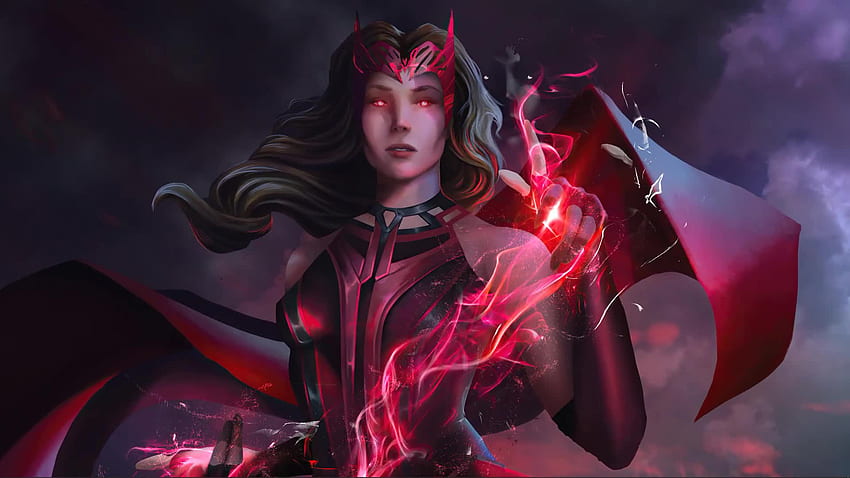 Scarlet Witch Marvel Live - Hut: Live For Windows & MacOS, The Scarlet Witch HD 월페이퍼
